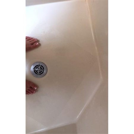 HANDI PRODUCTS Handi Products SMD2424C01 24 x 24 in. Shower Mat with Drain; Clear SMD2424C01